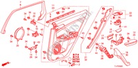 TUERVERKLEIDUNG, HINTEN für Honda ACCORD TOURER 2.0 ES 5 Türen 6 gang-Schaltgetriebe 2009