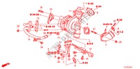 TURBOLADER(DIESEL) für Honda ACCORD TOURER 2.2 S 5 Türen 5 gang automatikgetriebe 2009