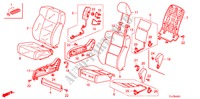 VORDERSITZ(R.)(LH) für Honda ACCORD TOURER 2.0 EXECUTIVE 5 Türen 5 gang automatikgetriebe 2009