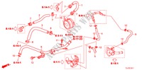WASSERSCHLAUCH(2.4L) für Honda ACCORD TOURER 2.4 EX 5 Türen 6 gang-Schaltgetriebe 2009