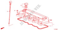 ZYLINDERKOPFDECKEL (2.0L) für Honda ACCORD TOURER 2.0 ELEGANCE 5 Türen 6 gang-Schaltgetriebe 2009