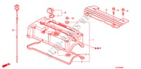 ZYLINDERKOPFDECKEL (2.4L) für Honda ACCORD TOURER 2.4 TYPE S 5 Türen 5 gang automatikgetriebe 2009