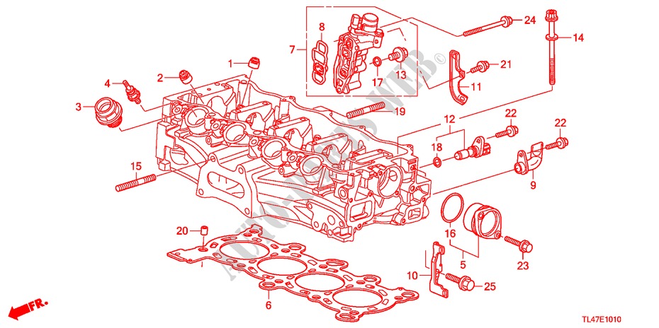 SPULENVENTIL(2.0L) für Honda ACCORD TOURER 2.0 ES-GT 5 Türen 6 gang-Schaltgetriebe 2009
