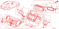 AUDIOEINHEIT für Honda ACCORD TOURER 2.4 EXECUTIVE 5 Türen 6 gang-Schaltgetriebe 2010
