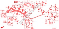 BREMSLEITUNGEN(VSA)(DIESEL)(LH) für Honda ACCORD TOURER 2.2 EXECUTIVE 5 Türen 6 gang-Schaltgetriebe 2010