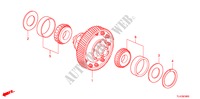 DIFFERENTIAL(DIESEL) für Honda ACCORD TOURER 2.2 S-H 5 Türen 6 gang-Schaltgetriebe 2011