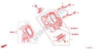 DROSSELKLAPPENGEHAEUSE(2.4L) für Honda ACCORD TOURER 2.4 TYPE S 5 Türen 5 gang automatikgetriebe 2011