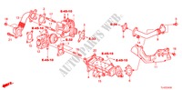 EGR STEUERVENTIL(DIESEL) für Honda ACCORD TOURER 2.2 S-H 5 Türen 6 gang-Schaltgetriebe 2010