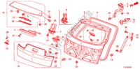 HECKKLAPPE für Honda ACCORD TOURER 2.2 S-H 5 Türen 6 gang-Schaltgetriebe 2010