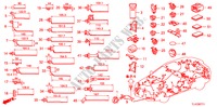 KABELBAUMBAND/BUEGEL(RH) für Honda ACCORD TOURER 2.4 EXECUTIVE 5 Türen 6 gang-Schaltgetriebe 2011