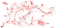 KLIMAANLAGE(SCHLAEUCHE/LEITUNGEN)(2.0L)(RH) für Honda ACCORD TOURER 2.0 SE 5 Türen 5 gang automatikgetriebe 2011