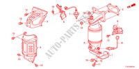 KONVERTER(2.4L) für Honda ACCORD TOURER 2.4 S 5 Türen 6 gang-Schaltgetriebe 2011