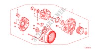 LICHTMASCHINE(DENSO)(2.0L) für Honda ACCORD TOURER 2.0 ELEGANCE 5 Türen 6 gang-Schaltgetriebe 2010