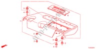 MOTORABDECKUNG(DIESEL) für Honda ACCORD TOURER 2.2 EXECUTIVE 5 Türen 5 gang automatikgetriebe 2011