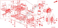 OELPUMPE(2.4L) für Honda ACCORD TOURER 2.4 TYPE S 5 Türen 6 gang-Schaltgetriebe 2011