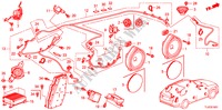 RADIOANTENNE/LAUTSPRECHER(RH) für Honda ACCORD TOURER 2.0 ES 5 Türen 6 gang-Schaltgetriebe 2011