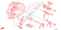 SCHALTGABEL(DIESEL) für Honda ACCORD TOURER 2.2 S-H 5 Türen 6 gang-Schaltgetriebe 2011