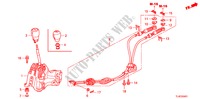SCHALTHEBEL(DIESEL) für Honda ACCORD TOURER 2.2 EXECUTIVE-H 5 Türen 6 gang-Schaltgetriebe 2010