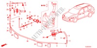 SCHEINWERFERWASCHER für Honda ACCORD TOURER 2.0 ELEGANCE 5 Türen 5 gang automatikgetriebe 2011