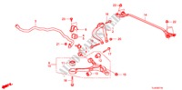 STABILISATOR, VORNE/UNTERER ARM, VORNE für Honda ACCORD TOURER 2.2 EXECUTIVE 5 Türen 5 gang automatikgetriebe 2010