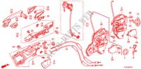 TUERSCHLOESSER, VORNE/AEUSSERER GRIFF für Honda ACCORD TOURER 2.2 TYPE S-H 5 Türen 6 gang-Schaltgetriebe 2011