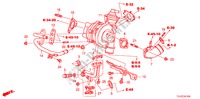 TURBOLADER(DIESEL) für Honda ACCORD TOURER 2.2 EXECUTIVE 5 Türen 5 gang automatikgetriebe 2010