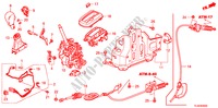 WAHLHEBEL(LH) für Honda ACCORD TOURER 2.0 EXECUTIVE 5 Türen 5 gang automatikgetriebe 2011