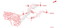 WASSERSCHLAUCH(2.4L)(RH) für Honda ACCORD TOURER 2.4 EX 5 Türen 6 gang-Schaltgetriebe 2011
