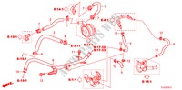 WASSERSCHLAUCH(2.4L) für Honda ACCORD TOURER 2.4 TYPE S 5 Türen 6 gang-Schaltgetriebe 2010