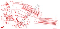 WINDSCHUTZSCHEIBENWISCHER(RH) für Honda ACCORD TOURER 2.2 EXECUTIVE 5 Türen 5 gang automatikgetriebe 2010