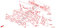 ANSAUGKRUEMMER(DIESEL) für Honda ACCORD TOURER 2.2 ELEGANCE 5 Türen 5 gang automatikgetriebe 2012