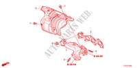 AUSPUFFKRUEMMER(DIESEL) für Honda ACCORD TOURER 2.2 EXECUTIVE 5 Türen 6 gang-Schaltgetriebe 2012