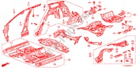 BODEN/INNENBLECHE für Honda ACCORD TOURER 2.0 ELEGANCE 5 Türen 5 gang automatikgetriebe 2012