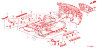 BODENMATTE für Honda ACCORD TOURER 2.4 TYPE S 5 Türen 5 gang automatikgetriebe 2012