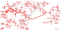 BREMSLEITUNGEN(VSA)(DIESEL)(RH) für Honda ACCORD TOURER 2.2 EXECUTIVE 5 Türen 5 gang automatikgetriebe 2012