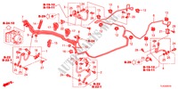 BREMSLEITUNGEN(VSA)(LH) für Honda ACCORD TOURER 2.0 ELEGANCE 5 Türen 5 gang automatikgetriebe 2012