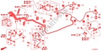 BREMSLEITUNGEN(VSA)(RH) für Honda ACCORD TOURER 2.4 S 5 Türen 6 gang-Schaltgetriebe 2012
