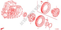 DIFFERENTIAL für Honda ACCORD TOURER 2.0 COMFOT 5 Türen 6 gang-Schaltgetriebe 2012