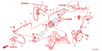 EINBAULEITUNG/UNTERDRUCKPUMPE(DIESEL) für Honda ACCORD TOURER 2.2 EXECUTIVE 5 Türen 5 gang automatikgetriebe 2012