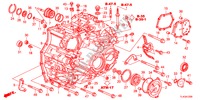 GETRIEBEGEHAEUSE(DIESEL) für Honda ACCORD TOURER 2.2 EX 5 Türen 5 gang automatikgetriebe 2012