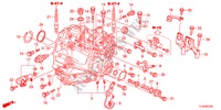 GETRIEBEGEHAEUSE(DIESEL) für Honda ACCORD TOURER 2.2 COMFORT 5 Türen 6 gang-Schaltgetriebe 2012