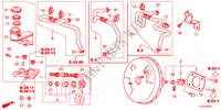 HAUPTBREMSZYLINDER/MASTER POWER(RH) für Honda ACCORD TOURER 2.0 ES 5 Türen 5 gang automatikgetriebe 2012