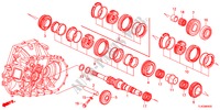 HAUPTWELLE für Honda ACCORD TOURER 2.0 EXECUTIVE 5 Türen 6 gang-Schaltgetriebe 2012