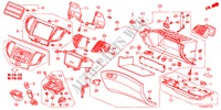 INSTRUMENTENBRETT(BEIFAHRERSEITE)(LH) für Honda ACCORD TOURER 2.2 S 5 Türen 6 gang-Schaltgetriebe 2012