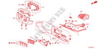 INSTRUMENTENBRETT(FAHRERSEITE)(RH) für Honda ACCORD TOURER 2.2 EX 5 Türen 6 gang-Schaltgetriebe 2012