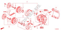 KLIMAANLAGE(KOMPRESSOR)(DIESEL) für Honda ACCORD TOURER 2.2 EXECUTIVE 5 Türen 5 gang automatikgetriebe 2012