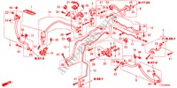 KLIMAANLAGE(SCHLAEUCHE/LEITUNGEN)(DIESEL)(LH) für Honda ACCORD TOURER 2.2 EXECUTIVE-H 5 Türen 6 gang-Schaltgetriebe 2012