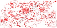 KONSOLE(LH) für Honda ACCORD TOURER 2.4 EXECUTIVE 5 Türen 6 gang-Schaltgetriebe 2012