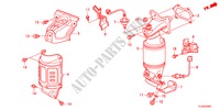 KONVERTER(2.4L) für Honda ACCORD TOURER 2.4 S 5 Türen 6 gang-Schaltgetriebe 2012