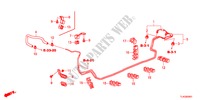 KRAFTSTOFFLEITUNG(DIESEL)(MT) für Honda ACCORD TOURER 2.2 S-H 5 Türen 6 gang-Schaltgetriebe 2012